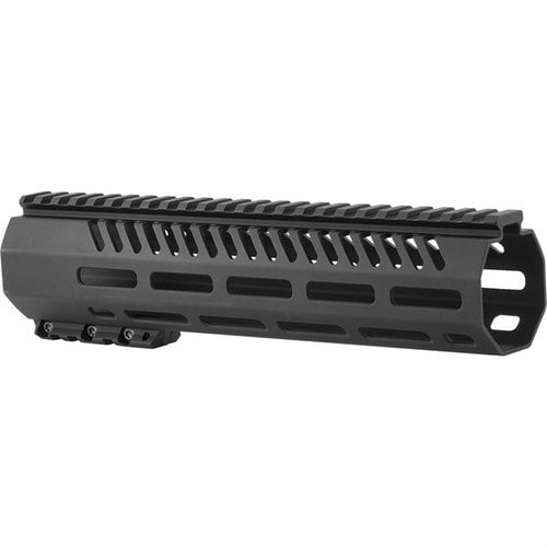 Il TEKKO M-LOK Rail System per AR-15 è un sistema di montaggio leggero in alluminio anodizzato, facile da installare, con compatibilità universale e supporto per accessori.