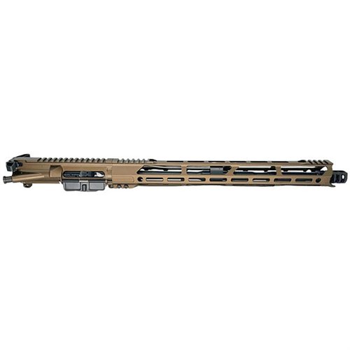 Il CEO-15 Battle Series offre un upper receiver completo in alluminio 7075-T6, canna da 16" in acciaio 4150, e maniglia ambidestra per prestazioni affidabili.