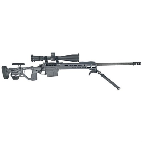 Il CEO CARBON 338 Lapua Magnum offre precisione estrema, leggerezza e affidabilità, con canna in carbonio da 26", azione a percussione e chassis modulare.