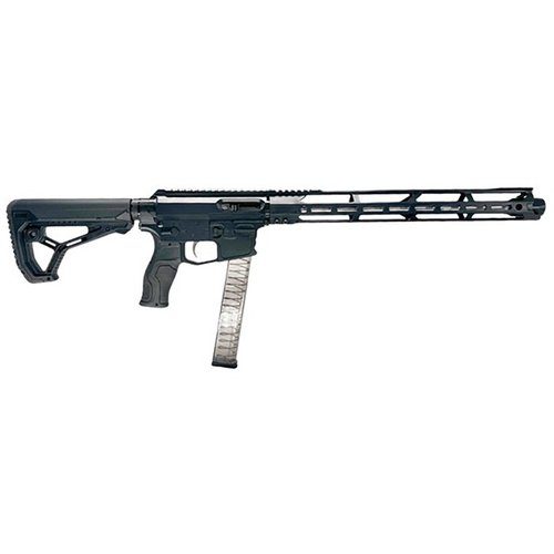 Il CEO-45 16" .45 ACP offre prestazioni affidabili e modularità in un design robusto, con canna in acciaio inox e finitura TAC-CO per durabilità.