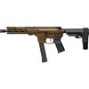 Il CMMG® MKGS BANSHEE™ 9MM LUGER con canna da 8" offre un sistema Radial Delayed Blowback, personalizzazione con parti ZEROED e compatibilità con caricatori Glock.