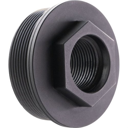 Il CMMG DIRECT THREAD HUB MOUNT è semplice da installare, compatibile con soppressori filettati 1.375-24” e offre praticità con le sue superfici per chiavi da 7/8 pollici.