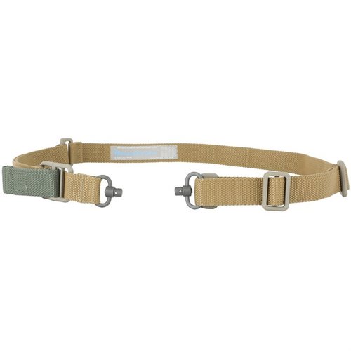 La Vickers 2-TO-1 Sling di BLUE FORCE GEAR offre un passaggio istantaneo da modalità 2 punti a 1 punto, mantenendo un'ottima regolabilità e praticità.