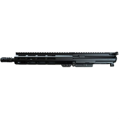 .300 Blackout completo con canna corta, M-LOK per stabilità, gruppo di trasporto nitride e compatibilità mil-spec, ideale per AR pistole e SBR.