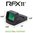 VIRIDIAN RFX11 1X16 MICRO GREEN DOT REFLEX SIGHT FOR SHIELD RMSC BLK