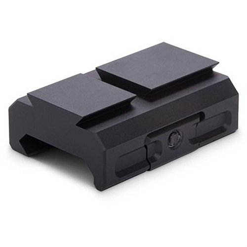 L'adattatore di montaggio basso Viridian per RFX 44/45 è realizzato in alluminio 6061, offre una durata illimitata e una finitura anodizzata per una resistenza ottimale.