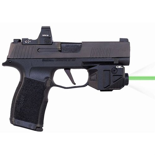 Scopri il C5L Custom per SIG P365: 550 lumens, 25,000 candela, attivazione automatica, ricarica magnetica e costruzione in alluminio anodizzato.