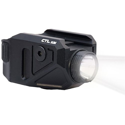 Il CTL Slim di VIRIDIAN per Glock 43x MOS/48 MOS offre 550 lumen, design compatto, ricarica interna e resistenza all'acqua IPX6, elevando le tue prestazioni.
