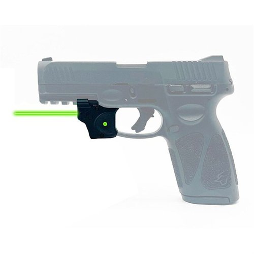 Il laser verde E SERIES di VIRIDIAN per Taurus G2C/G3/G3C offre installazione facile, attivazione ambidestra, autonomia di oltre 60 minuti e portata fino a 100 yard.
