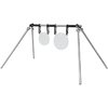 Il kit gong hanger AR500 3/8" di Birchwood Casey include gongs in acciaio AR500, progettati per durabilità, portabilità e prestazioni affidabili sul campo.