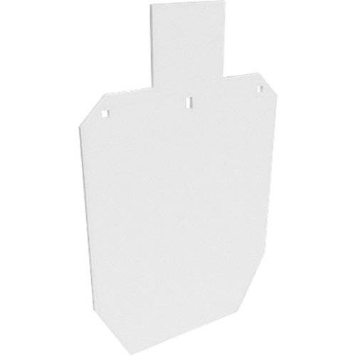 Il bersaglio Silhouette IPSC Birchwood Casey in acciaio AR500 da 3/8" offre massima resistenza, visibilità elevata e opzioni di montaggio versatili.