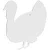 BIRCHWOOD CASEY AR500 3/8" SILHOUETTE / 1-HOLE / TURKEY