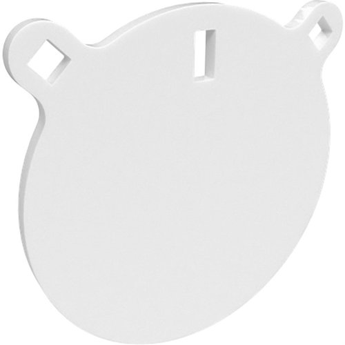I bersagli rotondi AR500 3/8" di Birchwood Casey offrono un suono soddisfacente, visibilità migliorata con vernice bianca e sono ideali per allenamento e divertimento.
