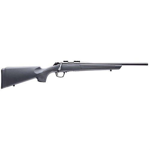 Il fucile a otturatore CVA CASCADE™ Rimfire .22 LR offre prestazioni affidabili, un design leggero e una canna da 18" con attacco per silenziatori, ideale per tiro e caccia.