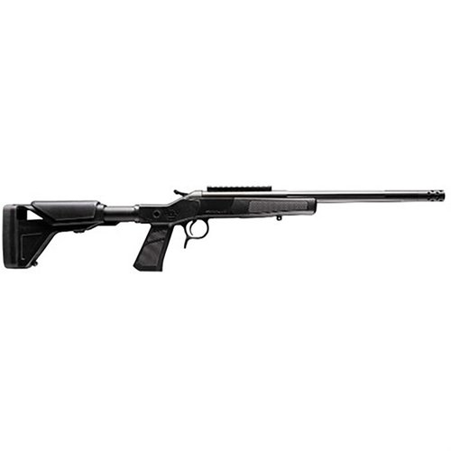 Il CVA SCOUT™ XP-SB in .308 Winchester offre un design compatto e leggero, canna in acciaio inossidabile, Omni Brake e sistema di calciolo personalizzabile.