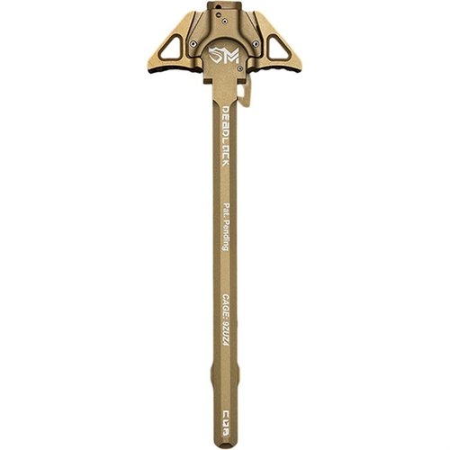Il DEADLOCK CQB Charging Handle offre un sistema di bloccaggio duale, resistenza superiore, gestione avanzata dei gas e impugnatura sicura in condizioni difficili.