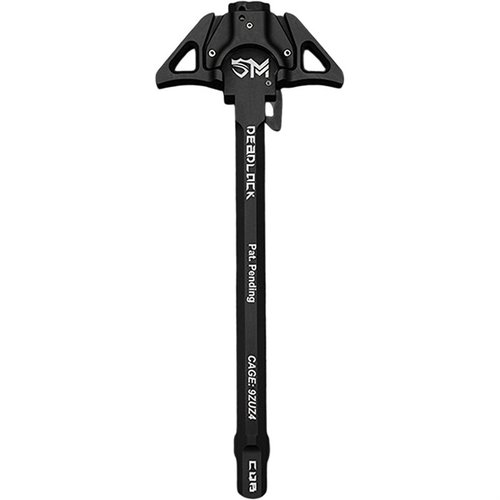 Il DEADLOCK CHARGING HANDLE CQB offre un sistema di bloccaggio brevettato, resistenza superiore, design ambidestro e gestione avanzata dei gas per prestazioni ottimali.