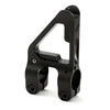 Blocco gas stile A2, foro .750, nero, acciaio inossidabile