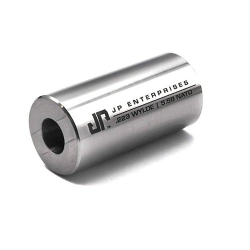 Il MATCH CASE GAUGE .223/5.56 WYLDE di J P ENTERPRISES garantisce il corretto funzionamento delle munizioni in fucili semi-automatici grazie alla sua costruzione in acciaio inox 416.