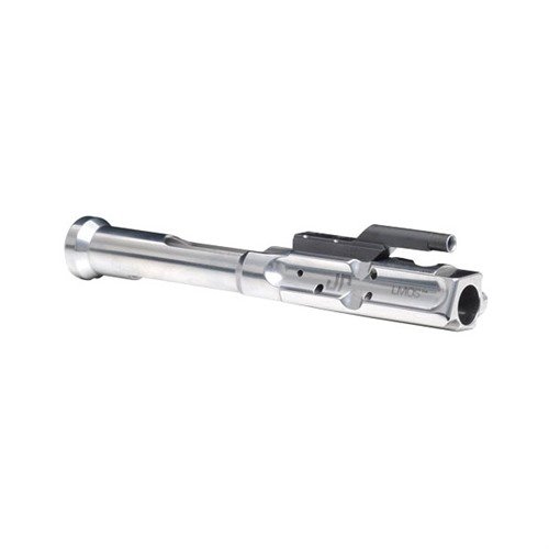 Il bolt carrier AR-15 in acciaio inossidabile JP offre un'eccellente affidabilità, scorrimento fluido e una finitura nera QPQ resistente all'usura.