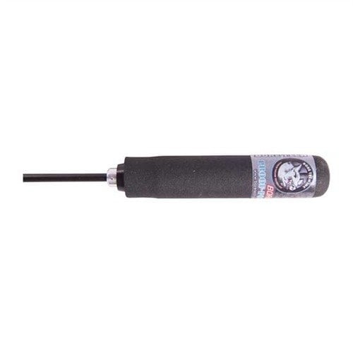 Il BORE STIX, .22 CAL. 36" offre una pulizia senza graffi grazie al manico imbottito e ai cuscinetti a sfera, con rivestimento in epoxie resistente ai solventi.