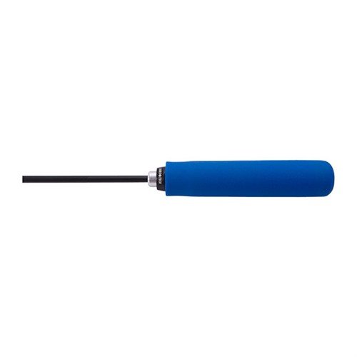 Il BORE STIX 6MM BR 44" offre una pulizia senza graffi grazie al manico imbottito e ai 22 cuscinetti a sfera, con rivestimento in epox per resistenza ai solventi.