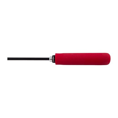 Il BORE STIX, con manico imbottito e 22 cuscinetti a sfera, pulisce senza graffiare grazie al rivestimento in epoxyd. Compatibile con fucili 6mm BR.