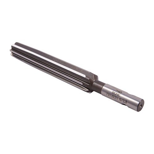 Il reamer "BACK BORE" .740" 12 GA. permette di modificare la costrizione del choke senza alterarlo, ripristinando anche le canne danneggiate.