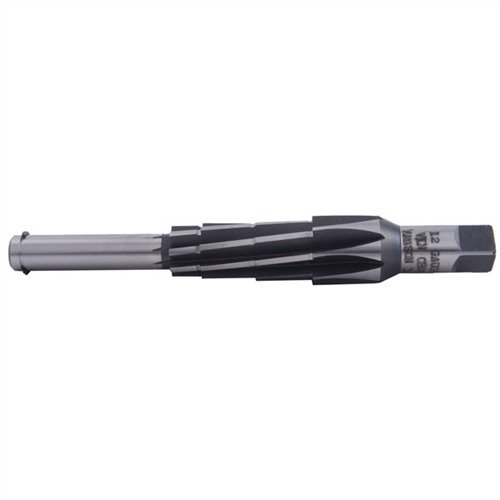 Installa rapidamente i tubi di strozzatura con il reamer 12 gauge di Manson Precision, progettato per risultati precisi e rapidi usando un tornio.