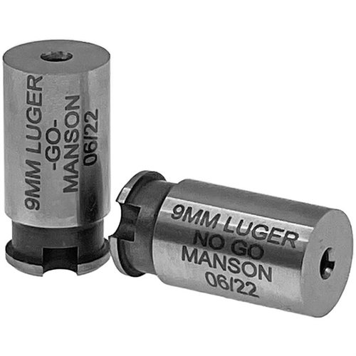 Il Manson Precision Rimmed Cartridge Headspace Gauge offre misurazioni precise dell'headspace, costruzione durevole in M7 high-speed steel e compatibilità con vari calibri.