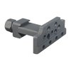 Base per mirino posteriore AR-15 WR nera