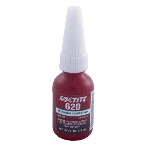 Il LOCTITE #620 Green Sleeve Retainer offre un'ancoraggio permanente per perni e sleeve, resiste a solventi e lubrificanti, indurisce in 4 ore.