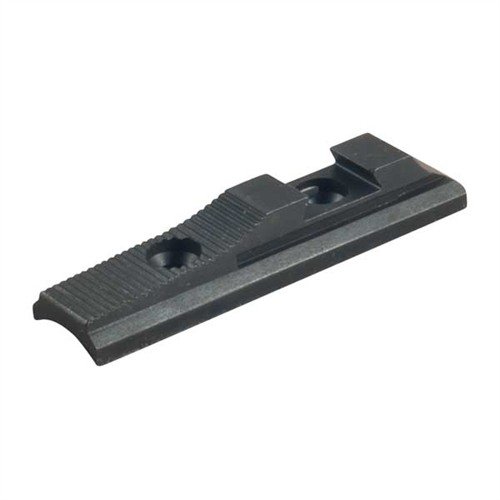 La base del mirino anteriore Marlin 1894 .125" nera offre robustezza e precisione, ideale per migliorare le prestazioni della tua carabina.
