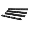 WEDGELOCK copri-rail compatibile M-LOK in polimero nero 6.25"