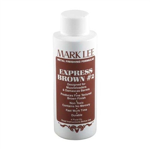 EXPRESS BROWN #2 di MARK LEE offre una finitura marrone di alta qualità senza bisogno di bollire, facile da usare con una torcia a propano.