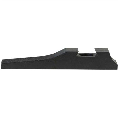 Ramp frontale in acciaio per adattare facilmente mirini in fibra ottica, avorio e ottone; disponibile in diverse altezze e contorni per fucili attuali e vintage.
