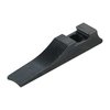 Rampa frontale in acciaio solido per il montaggio personalizzato di mire in fibra ottica, avorio e ottone, disponibile in diverse altezze e contorni di canna.