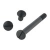 Set viti per alzo tang del fucile .350" nero