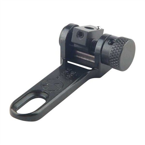 La RIFLE IMPROVED PEEP TANG SIGHT BASE di MARBLE ARMS offre una precisione eccezionale e una costruzione robusta, ideale per migliorare le tue prestazioni di tiro.