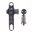 BROWNING 1885 alzo tang con mirino peep migliorato a bassa altezza, perno, nero