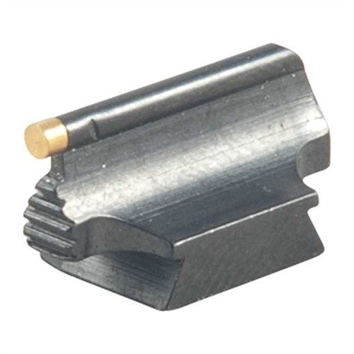 Mirini di precisione per fucili, realizzati in acciaio blu con base dritta per armi con rampa. Design elegante e compatibilità perfetta con varie armi.