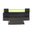 .343" fibra ottica luminosa 34-MR mirino anteriore acciaio verde