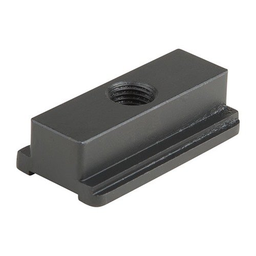 Le scarpe per scorrimento SIGHT PRO di MGW offrono un sistema di bloccaggio unico, specifico per armi, compatibile con il Sight Pro per una precisione ottimale.