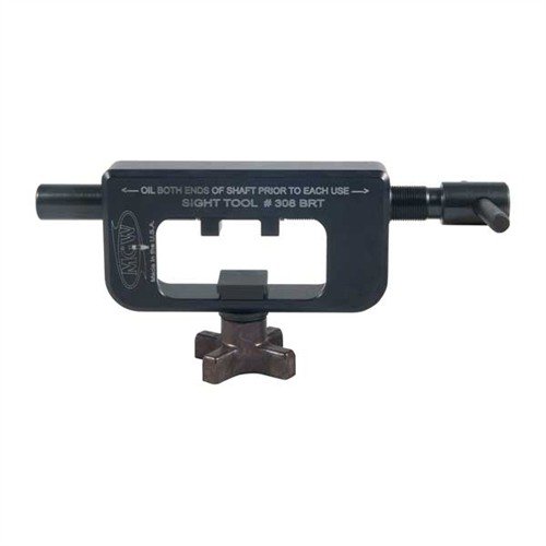 Il SEMI-AUTO SIGHT MOVER MGW consente di regolare e installare facilmente i mirini senza danneggiare la pistola, ideale per mirini Tritium e in ferro.