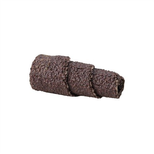 I TAPERED ROLLS 60 GRIT di MERIT sono ideali per raggiungere spazi ristretti, con grana in ossido di alluminio su supporto in tessuto resistente.