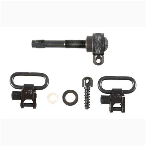 I QUICK DETACH SWIVELS di UNCLE MIKES offrono un sistema di sgancio rapido e bloccaggio positivo, compatibile con azioni a leva Marlin e molti fucili.
