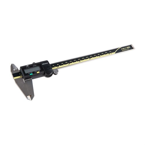 Il caliper Mitutoyo AOS ABSOLUTE offre misurazioni precise, tecnologia ABSOLUTE per mantenere il punto di origine, e un display LCD grande e chiaro per un utilizzo immediato.