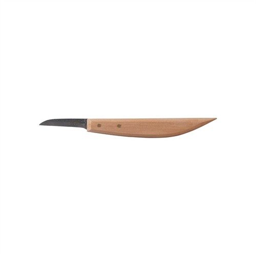 Il coltello da intaglio R. MURPHY è un attrezzo compatto di 1-3/8" con manico contornato per un taglio preciso e controllato, ideale per artigiani e hobbisti.