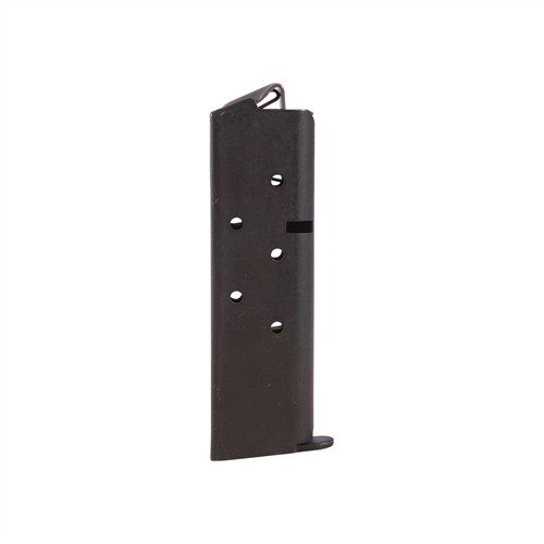 La rivista Colt Government 7 colpi .380ACP in acciaio blu offre una capacità ottimale e una base saldata per una vestibilità perfetta nei modelli compatibili.