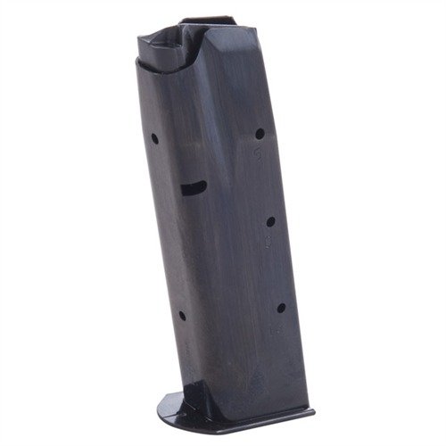 I caricatori BROWNING HI-POWER 9MM di MEC-GAR sono realizzati in acciaio al carbonio certificato, saldati TIG e trattati termicamente per una durata eccezionale.